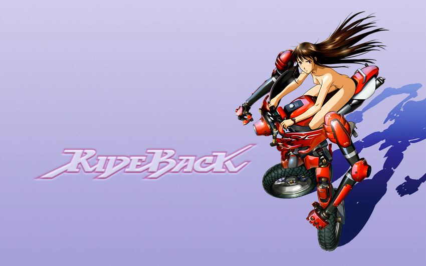 ground_vehicle highres mecha motor_vehicle motorcycle nude nude_filter rideback solo third-party_edit wallpaper