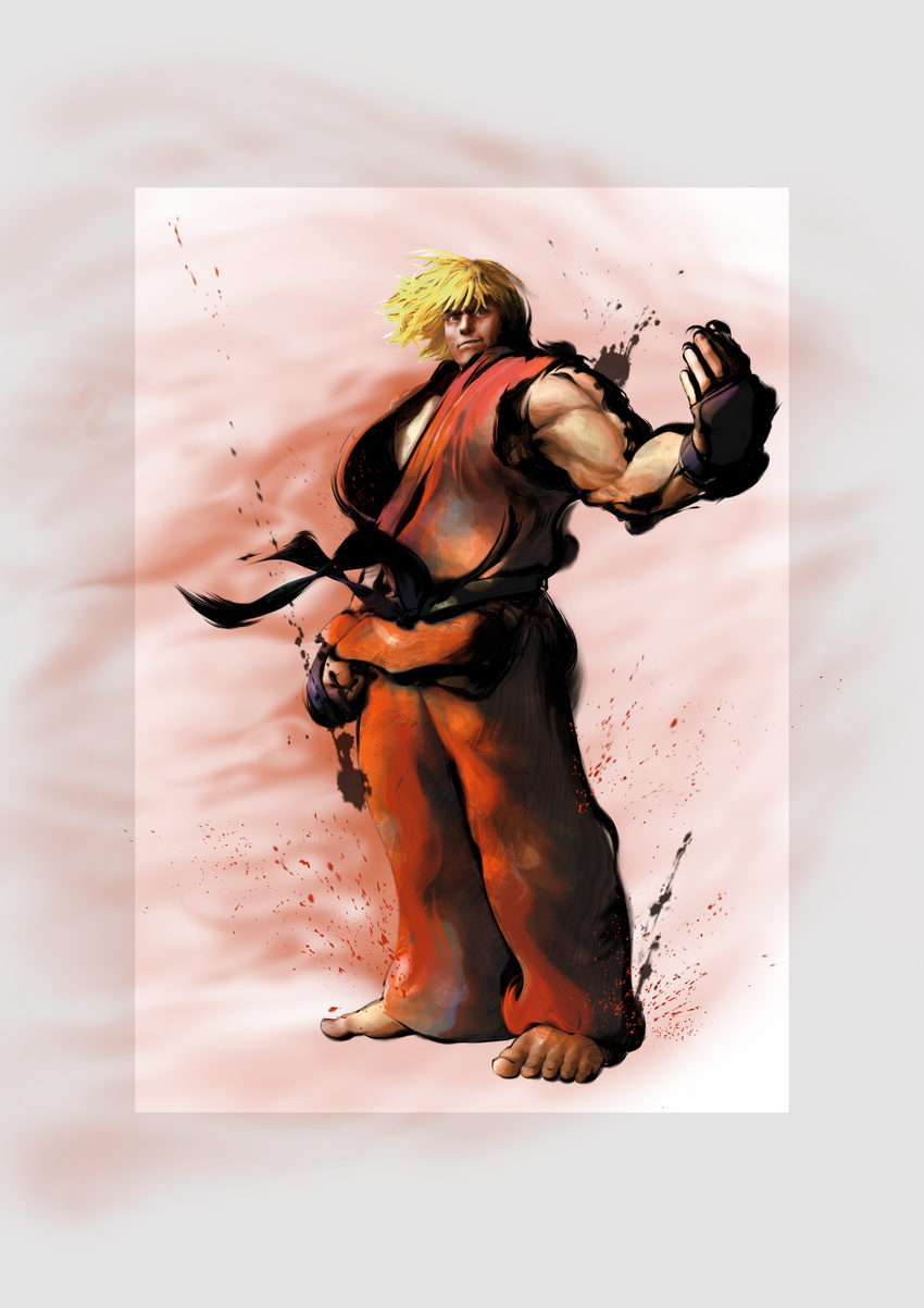 absurdres highres ikeno_daigo ken_masters male_focus official_art solo street_fighter street_fighter_iv_(series)