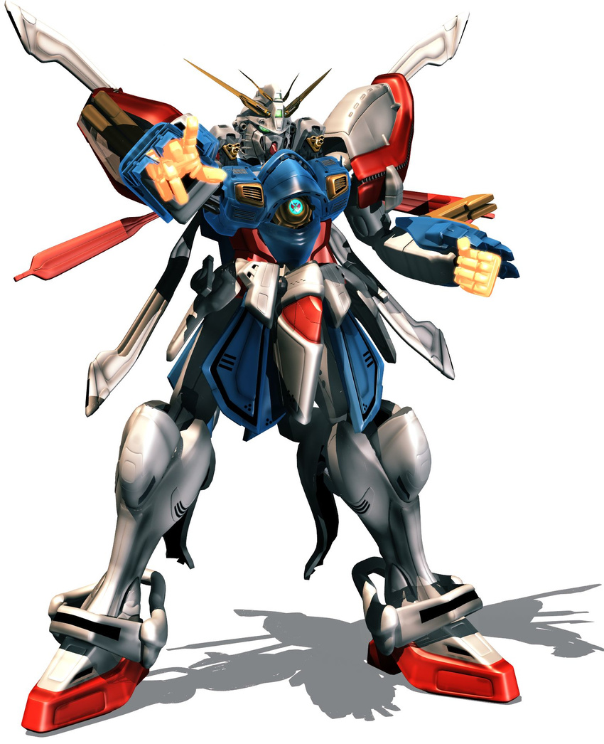 artist_request g_gundam god_gundam gundam highres mecha no_humans shining_finger