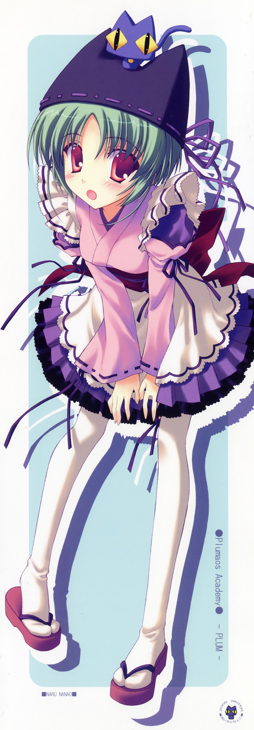 ice_&_choco lolita_fashion nanao_naru neko pantyhose stick_poster wa_lolita