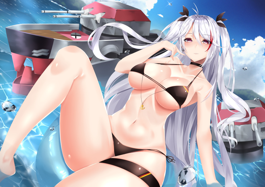 azur_lane bikini prinz_eugen_(azur_lane) surota swimsuit