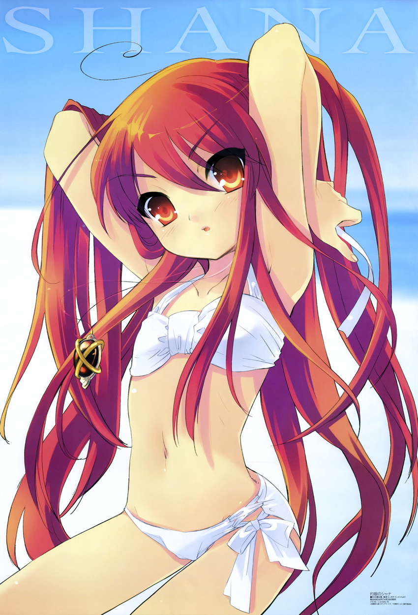 absurdres highres red_eyes red_hair shakugan_no_shana shana