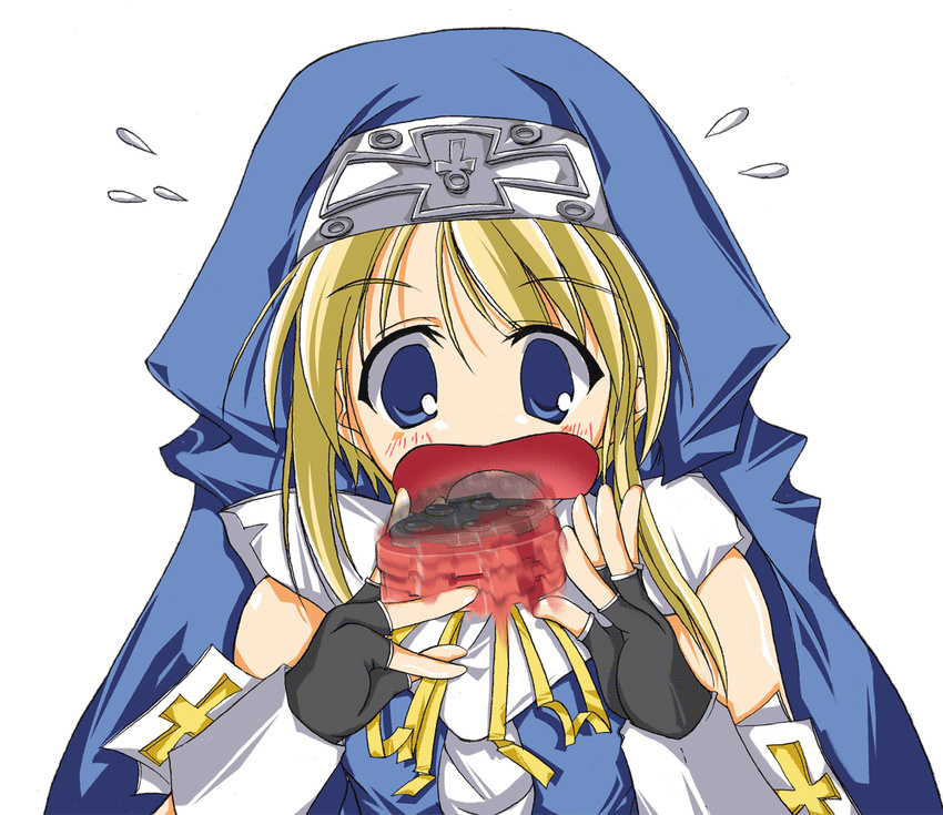 artist_request blonde_hair bridget_(guilty_gear) guilty_gear male_focus otoko_no_ko solo transparent_background yo-yo