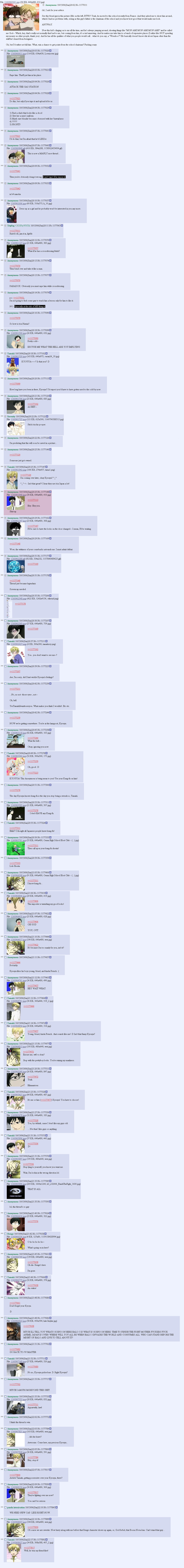4boys 4chan absurdres highres incredibly_absurdres long_image multiple_boys multiple_girls ouran_high_school_host_club screencap tall_image
