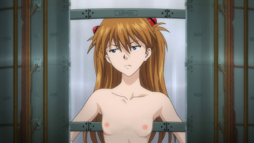 blue_eyes breasts cap evangelion:_2.0_you_can_(not)_advance neon_genesis_evangelion nipples nude_filter photoshop rebuild_of_evangelion red_hair screencap shikinami_asuka_langley soryu_asuka_langley souryuu_asuka_langley topless