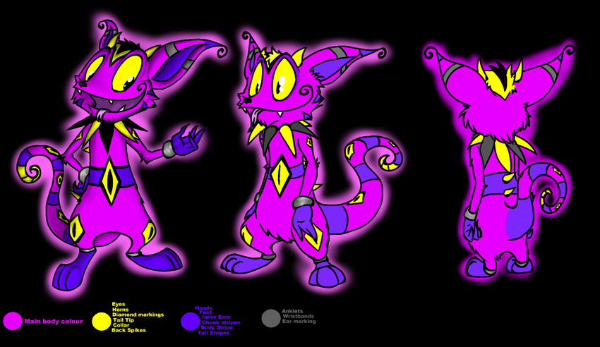 demi fox incubeing mammal model_sheet physcadellica pynt ref reptile scalie snake spikes