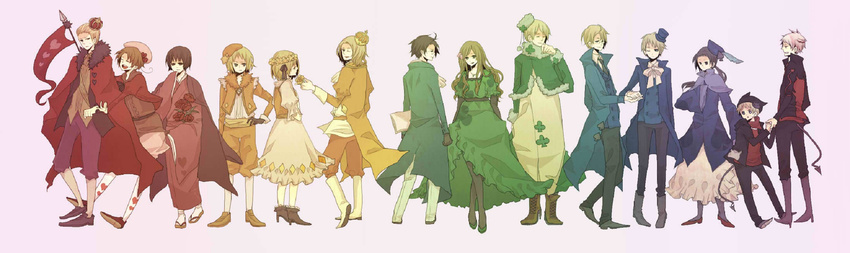 america_(hetalia) austria_(hetalia) axis_powers_hetalia boots england_(hetalia) flowers france_(hetalia) germany_(hetalia) hungary_(hetalia) italy_(hetalia) japan_(hetalia) liechtenstein_(hetalia) prussia_(hetalia) russia_(hetalia) taiwan_(hetalia)