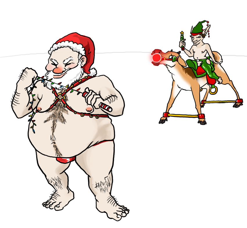 christmas reindeer rudolph santa's_elves santa_claus