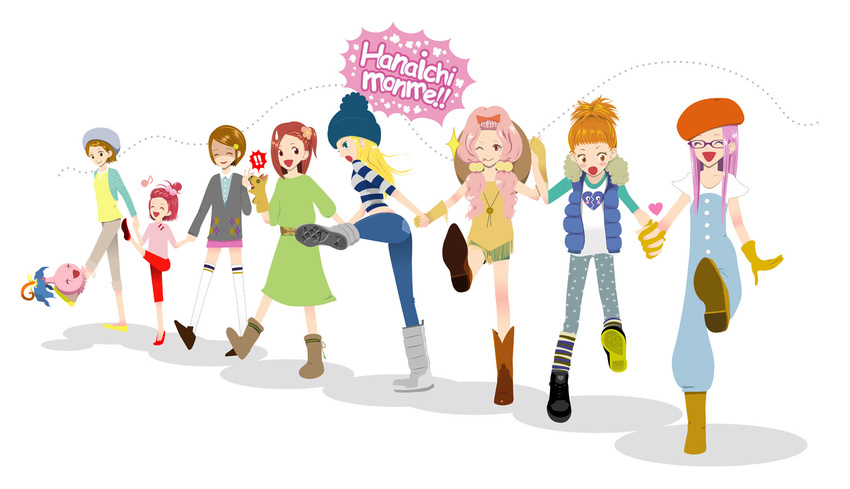 digimon digimon_adventure digimon_adventure_02 digimon_adventures_02 digimon_frontier digimon_tamers highres inoue_miyako katou_juri li_shaochung makino_ruki orimoto_izumi tachikawa_mimi takenouchi_sora yagami_hikari