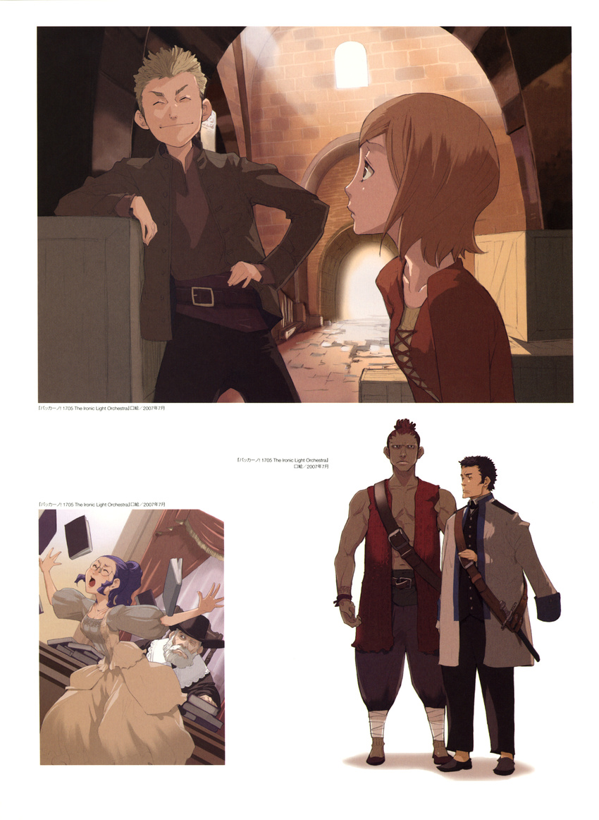 baccano! elmer_albatross enami_katsumi niki renee_paramedes_branvillier