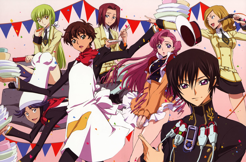 c.c. code_geass euphemia_li_britannia ishida_kana kallen_stadtfeld kururugi_suzaku lelouch_lamperouge milly_ashford rivalz_cardemonde