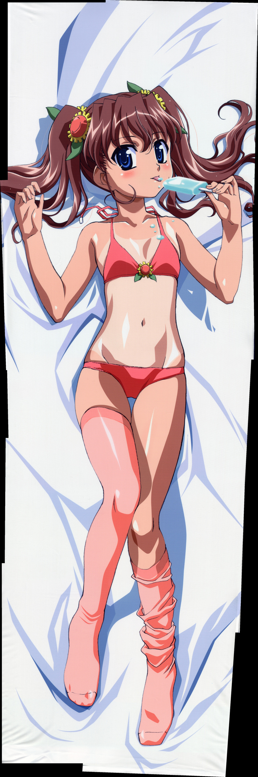 dakimakura dark_skin fixme nogizaka_haruka_no_himitsu nogizaka_mika tanlines tanned