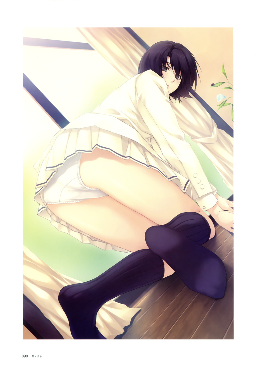 kara_no_shoujo oshiri pantsu school_uniform sugina_miki tokisaka_yukari