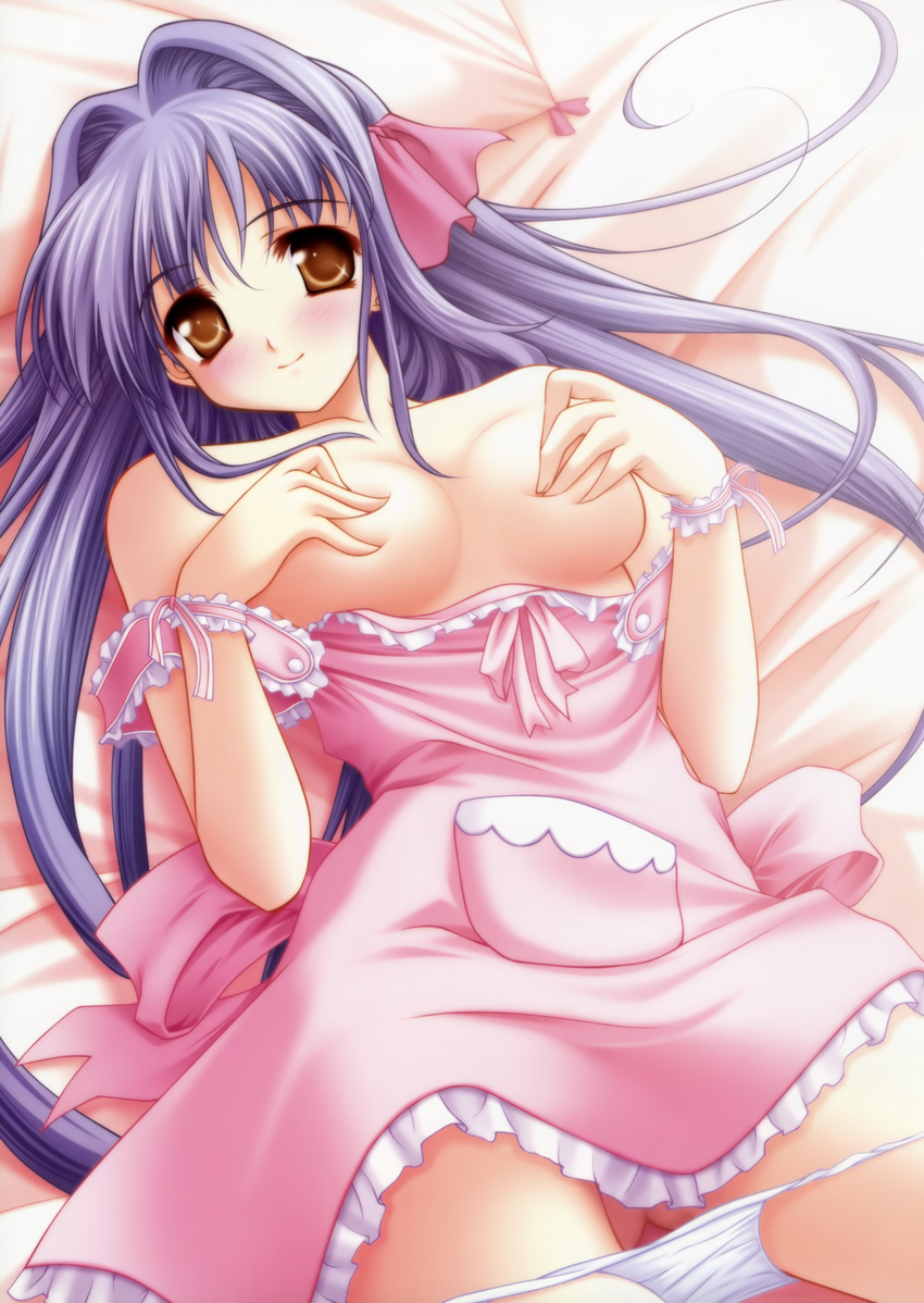 breast_hold floralia masaharu oppai panty_pull shirase_ui ui-chan_no_niizuma_diary ui_chan_no_niiduma_diary xuse