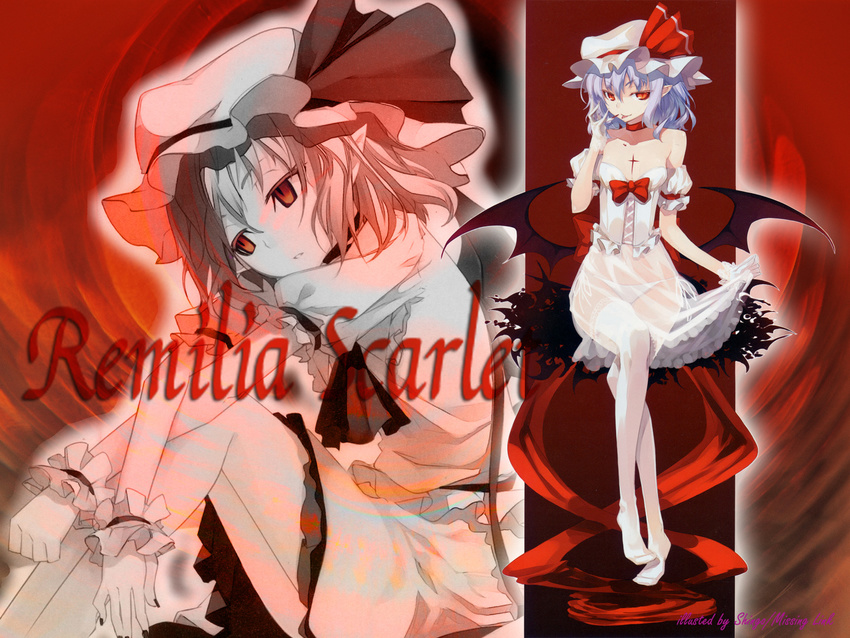 missing_link remilia_scarlet shingo touhou wallpaper