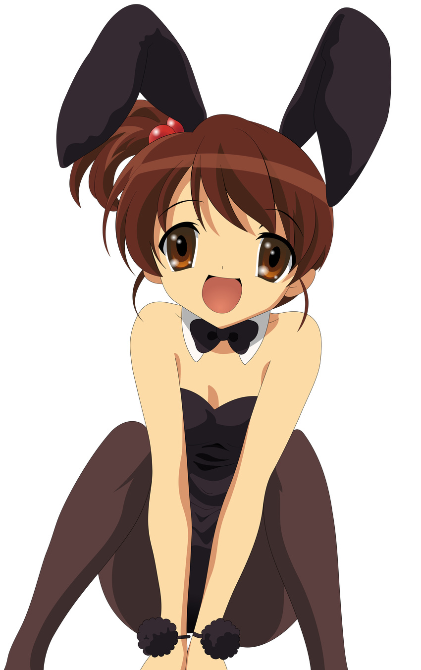 bunny_girl extraction kyon's_sister suzumiya_haruhi_no_yuuutsu tights vector