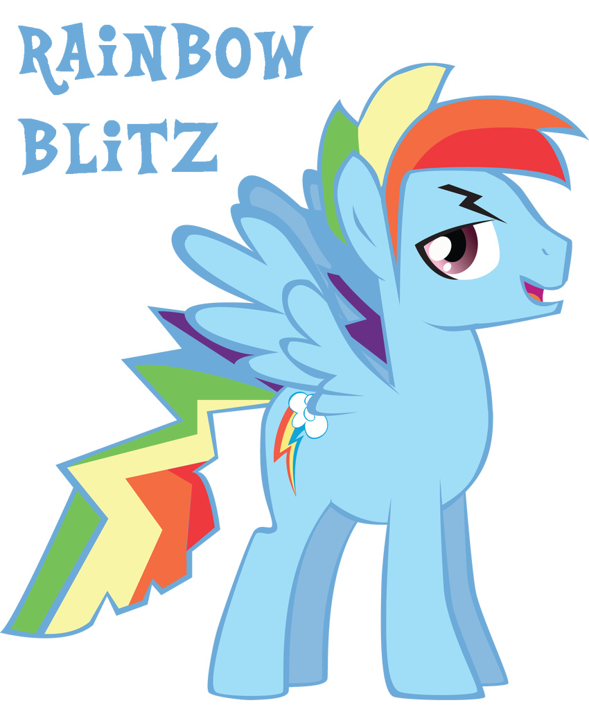 blue_fur crossgender english_text equine feral friendship_is_magic fur hair horse male mammal multi-colored_hair my_little_pony pegasus plain_background pony rainbow_dash_(mlp) rainbow_hair solo text transparent_background trotsworth vector wings