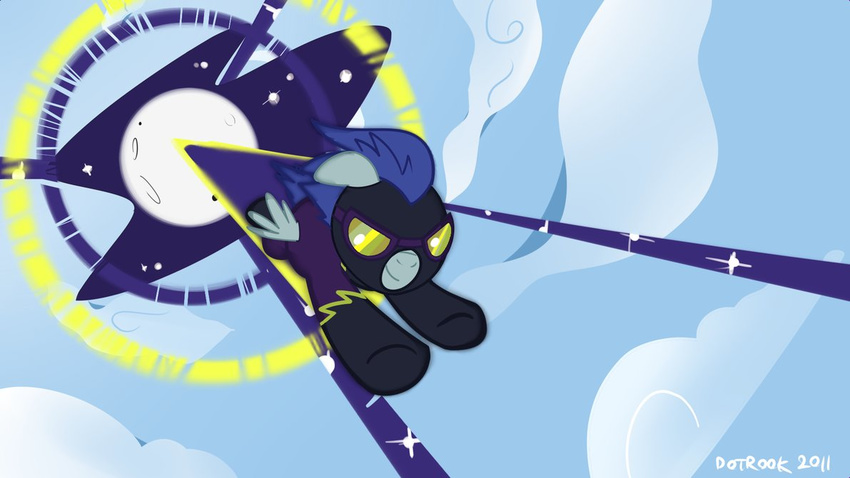 equine eyewear flying friendship_is_magic goggles horse mammal my_little_pony pegasus pony shadowbolts_(mlp) skinsuit solo sonic_boom unknown_artist unknown_pony wings