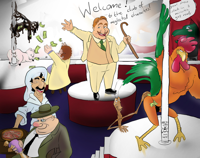 a_bug's_life alice_in_wonderland allan-a-dale big_daddy_la_bouff crossover fantasia featured_image hen_wen horn_ducks imaajfpstnfo joe_the_chef lady_and_the_tramp mr._snoops ranger_j._audubon_woodlore robin_hood rule_63 slim song_of_the_south tagme tar_baby the_black_cauldron the_rescuers