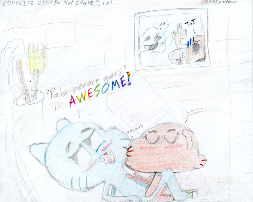 darwin_watterson gumball_watterson masami penny the_amazing_world_of_gumball