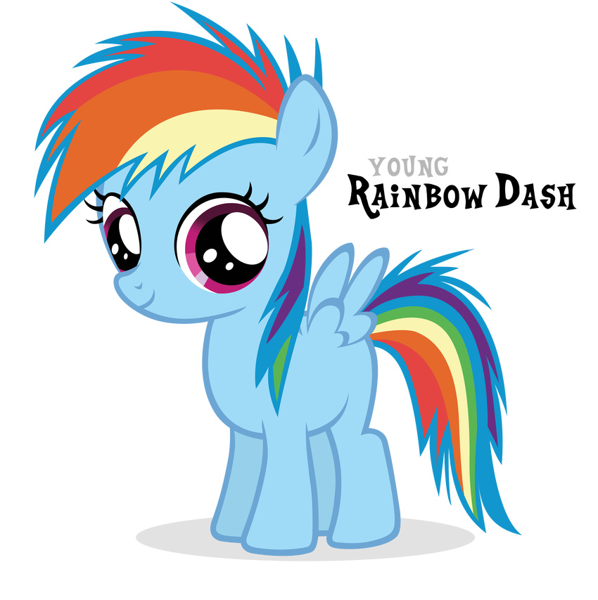 absurd_res alpha_channel blackm3sh blank_flank blue_body blue_fur cub cyan_body equine female feral foal friendship_is_magic fur hair hi_res horse mammal multi-colored_hair my_little_pony pegasus pony rainbow_dash rainbow_dash_(mlp) rainbow_hair solo wings young