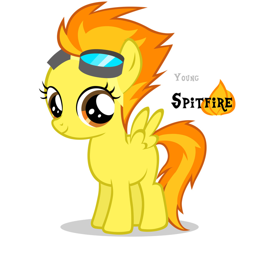 absurd_res alpha_channel blackm3sh blank_flank blonde_hair cub equine eyewear female feral foal friendship_is_magic goggles hair hi_res horse mammal multi-colored_hair my_little_pony orange_body orange_eyes orange_hair pegasus pony smile solo spitfire spitfire_(mlp) the_wonderbolts two_color_hair two_tone_hair vector wings wonderbolts_(mlp) yellow_body young