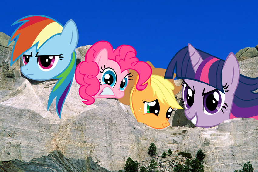 absurd_res applejack applejack_(mlp) blue_fur cowboy_hat earth_pony equine female friendship_is_magic fur hair hat hi_res horn horse mammal multi-colored_hair my_little_pony pegasus pink_fur pinkie_pie_(mlp) pony rainbow_dash rainbow_dash_(mlp) specopsfox twilight_sparkle_(mlp) unicorn wings