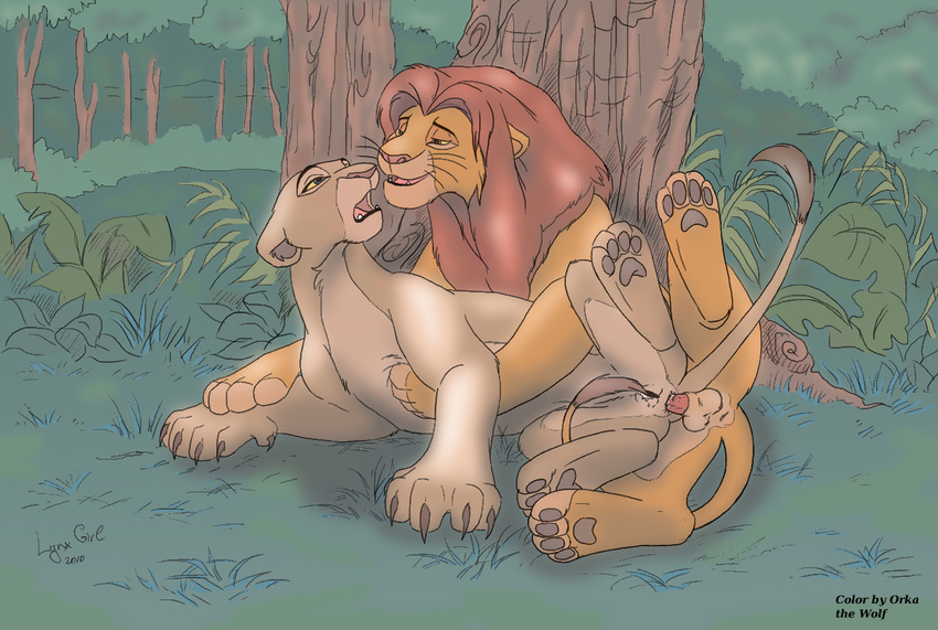 disney feline female feral feral_on_feral king lion lynxgirl male mammal nala orka reallynxgirl royalty sex simba straight the_lion_king tlk