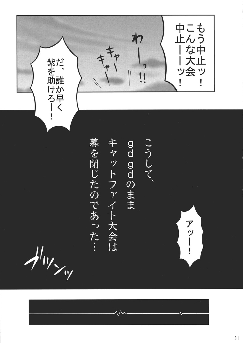 doujinshi greyscale highres kanno_izuka monochrome no_humans touhou translated