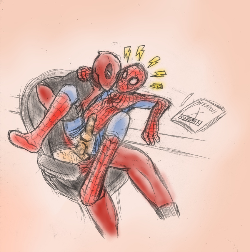 chotpot deadpool marvel spider-man tagme