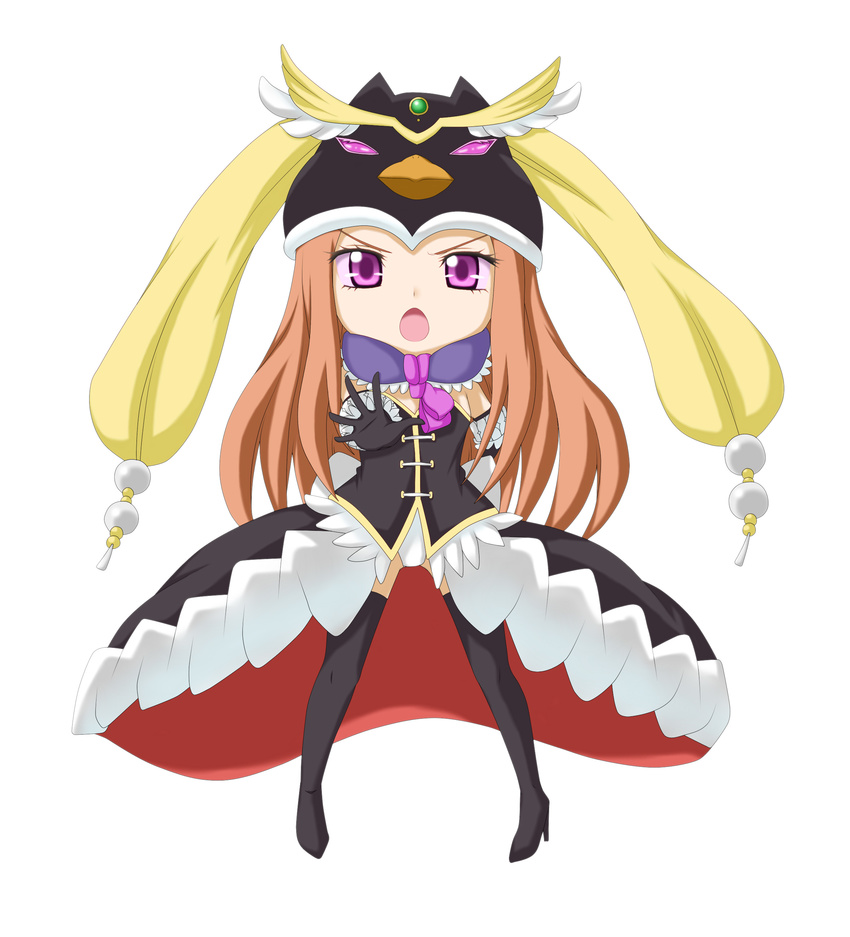 chibi kuena mawaru_penguindrum takakura_himari thighhighs