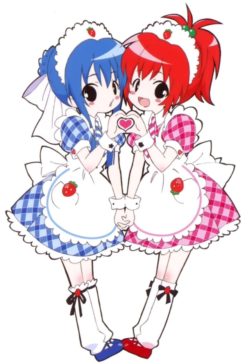 aoi_nagisa chibi sakai_kyuuta scanning_resolution strawberry_panic suzumi_tamao