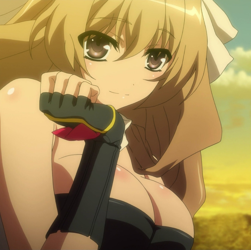 aoi_kimi blonde kyoukai_senjou_no_horizon screen_capture tagme