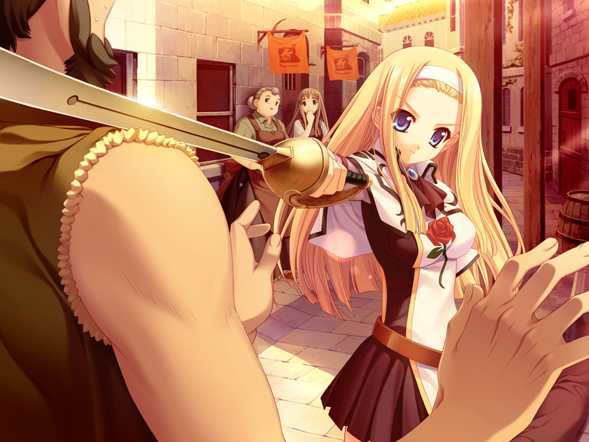 boku_no_te_no_naka_no_rakuen ellinor_besch game_cg kurosaki tagme