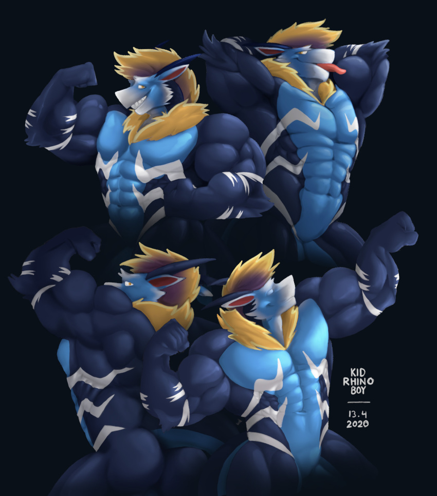 anthro barazoku chirros dragon hi_res kidrhinoboy male mane multiple_poses muscular mythological_creature mythological_scalie mythology pose scalie storm_dragon teryx teryx_commodore