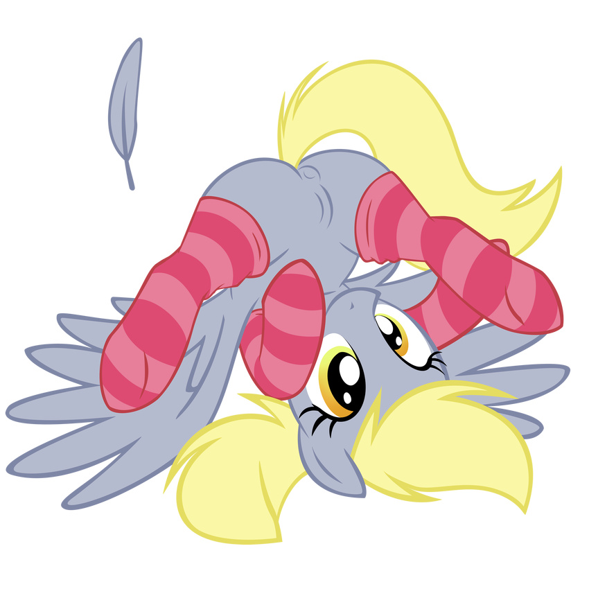 anus blonde_hair darkpandax derpy derpy_hooves_(mlp) edit equine feather female feral friendship_is_magic hair hooves horse junglepony legwear little mammal my my_little_pony pegasus plain_background pony pussy solo stockings transparent_background wings