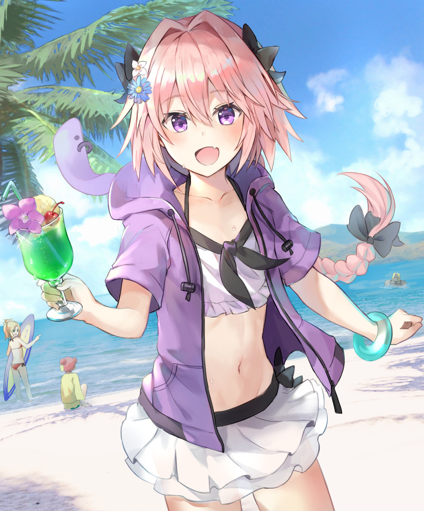 astolfo_(fate) bikini fate/grand_order kusumoto_touka pantsu string_panties swimsuits tagme