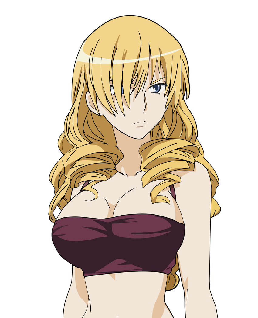 blonde breasts drill_hair large_breasts oppai oriana_thompson to_aru_majutsu_no_index transparent_png vector_trace