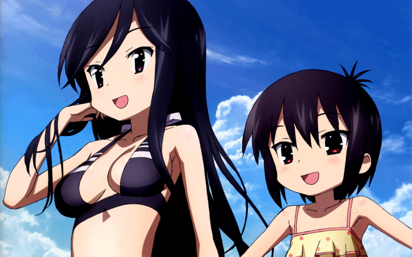 a_channel bikini momoki_run nishi_yuuko swimsuit