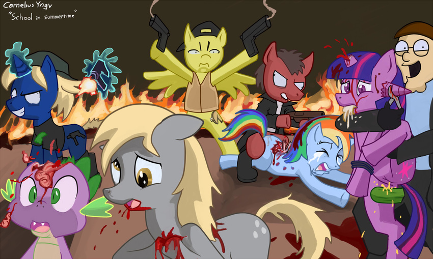 and_nothing_of_value_was_lost blood blue_fur brain brains brown_hair columbine cornelius_yngv crying cutie_mark death derp_eyes derpy_hooves_(mlp) dragon dylan_klebold earth_pony equine eric_harris eyes_closed family_guy fangs female feral fire forced friendship_is_magic fun fur gore green_eyes grey_fur group gun hair hat horn horse human insane kill male mammal multi-colored_hair mutilation my_little_pony open_mouth peeing pegasus peter_griffin peter_griffon pink_hair pony purple_eyes purple_fur purple_hair pussy rainbow_dash_(mlp) rainbow_hair rainbow_tail ranged_weapon rape red_fur slit_pupils spike_(mlp) tears teeth twilight_sparkle_(mlp) two_tone_hair unicorn urine virginia_tech weapon wings yellow_eyes yellow_fur