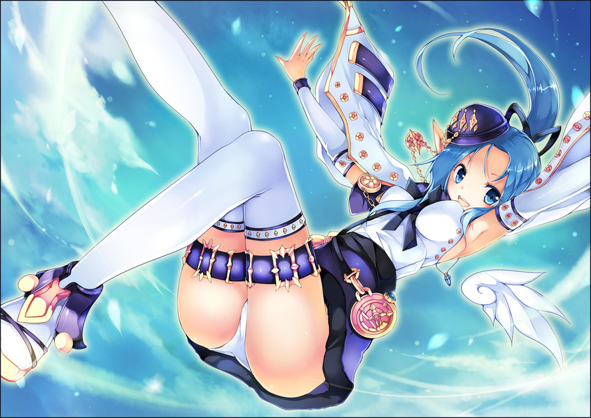 garter jpeg_artifacts pantsu red_silk_bird thighhighs