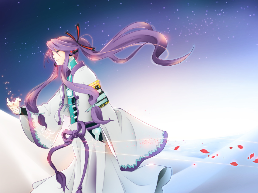 hima_(ab_gata) kamui_gakupo petals tagme vocaloid