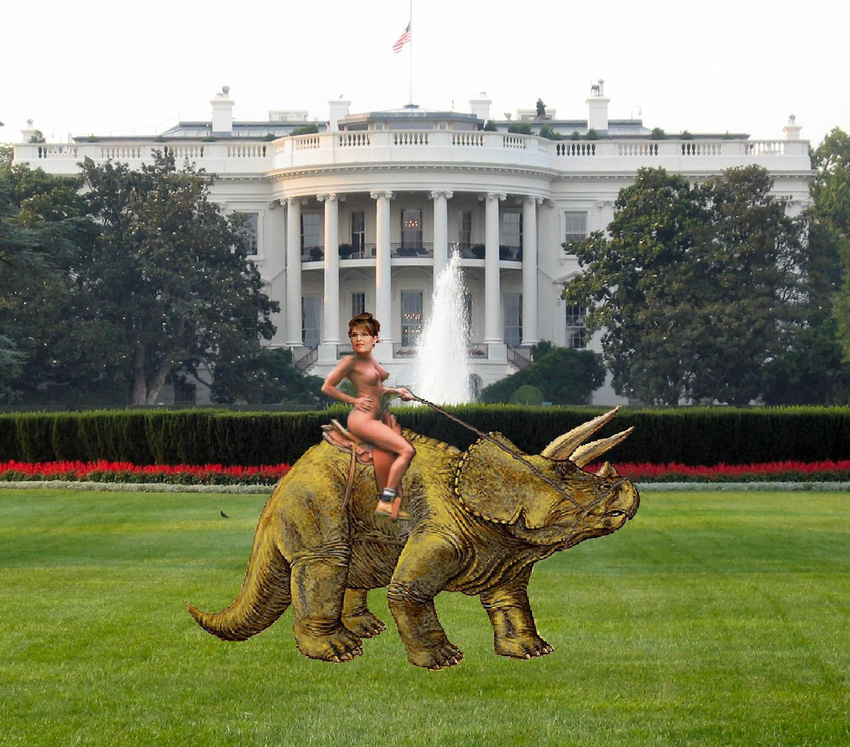 dinosaur sarah_palin tagme white_house