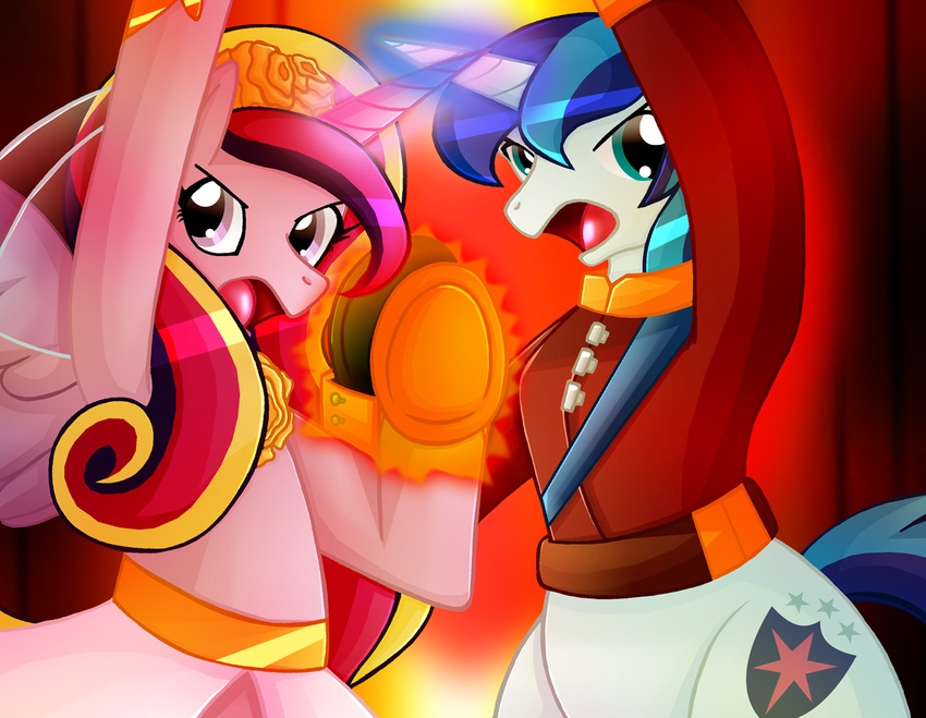 bad_pixiv_id duo2nd my_little_pony my_little_pony_friendship_is_magic no_humans princess_mi_amore_cadenza shining_armor