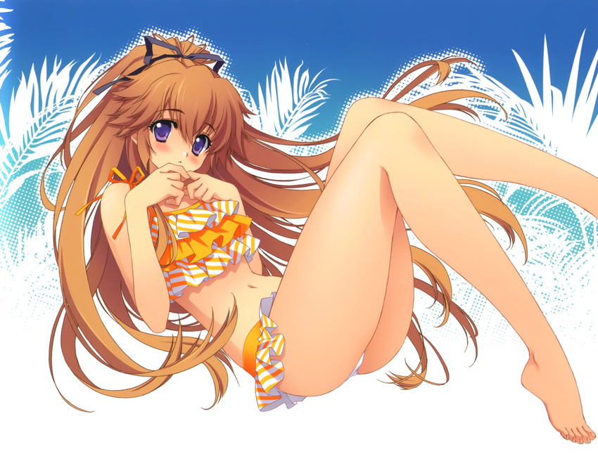 bikini carnelian mix! suwa_ranmaru swimsuits trap