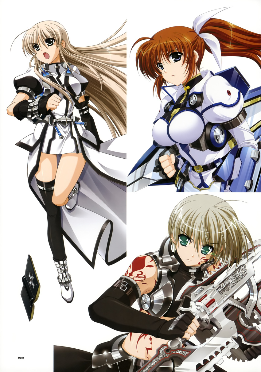 lily_strosek mahou_senki_lyrical_nanoha_force mahou_shoujo_lyrical_nanoha takamachi_nanoha tohma_avenir