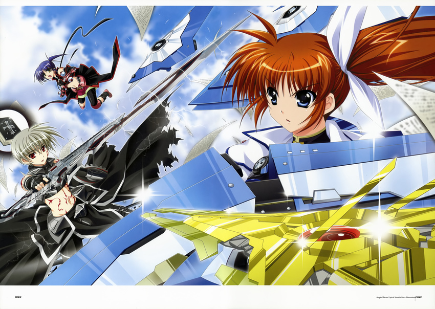 isis_eaglet mahou_senki_lyrical_nanoha_force mahou_shoujo_lyrical_nanoha tagme takamachi_nanoha tohma_avenir