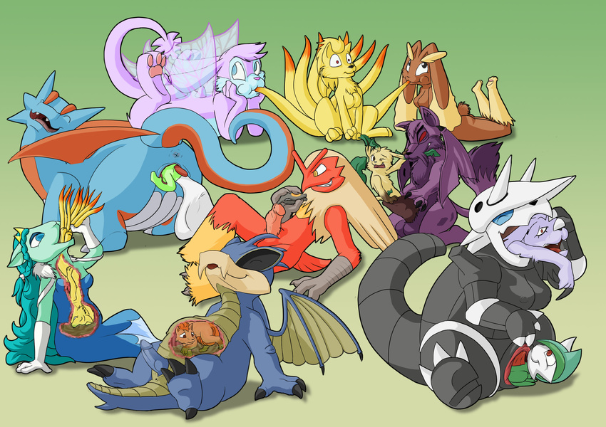 aggron anal anal_insertion anal_penetration anal_vore anthro anthrofied anus balls bite blaziken breasts canine cock_vore crossover eeveelution eyes_closed female fox gardevoir insertion kyrii leafeon lopunny lupe male mammal mawile mutant_scorchio neopets ninetales nintendo open_mouth penetration penis pok&#233;mon pok&#233;morph pokemon pussy salamence scorchio smile swallowing unbirthing urethral urethral_penetration video_games vore vulpix what wings zafara