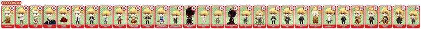 1girl absurdres animal_ears archer_(fate/prototype) armor bespectacled blonde_hair bracelet cat_ears chain chibi child_gilgamesh costume_chart ea_(fate/stay_night) earrings enkidu_(weapon) fate/extra fate/hollow_ataraxia fate/kaleid_liner_prisma_illya fate/protoreplica fate/prototype fate/stay_night fate/tiger_colosseum fate/zero fate_(series) gilgamesh glasses glco8083 hair_down hair_up highres japanese_clothes jewelry kimono long_image multiple_persona necklace nude red_eyes sensha_otoko toga wide_image