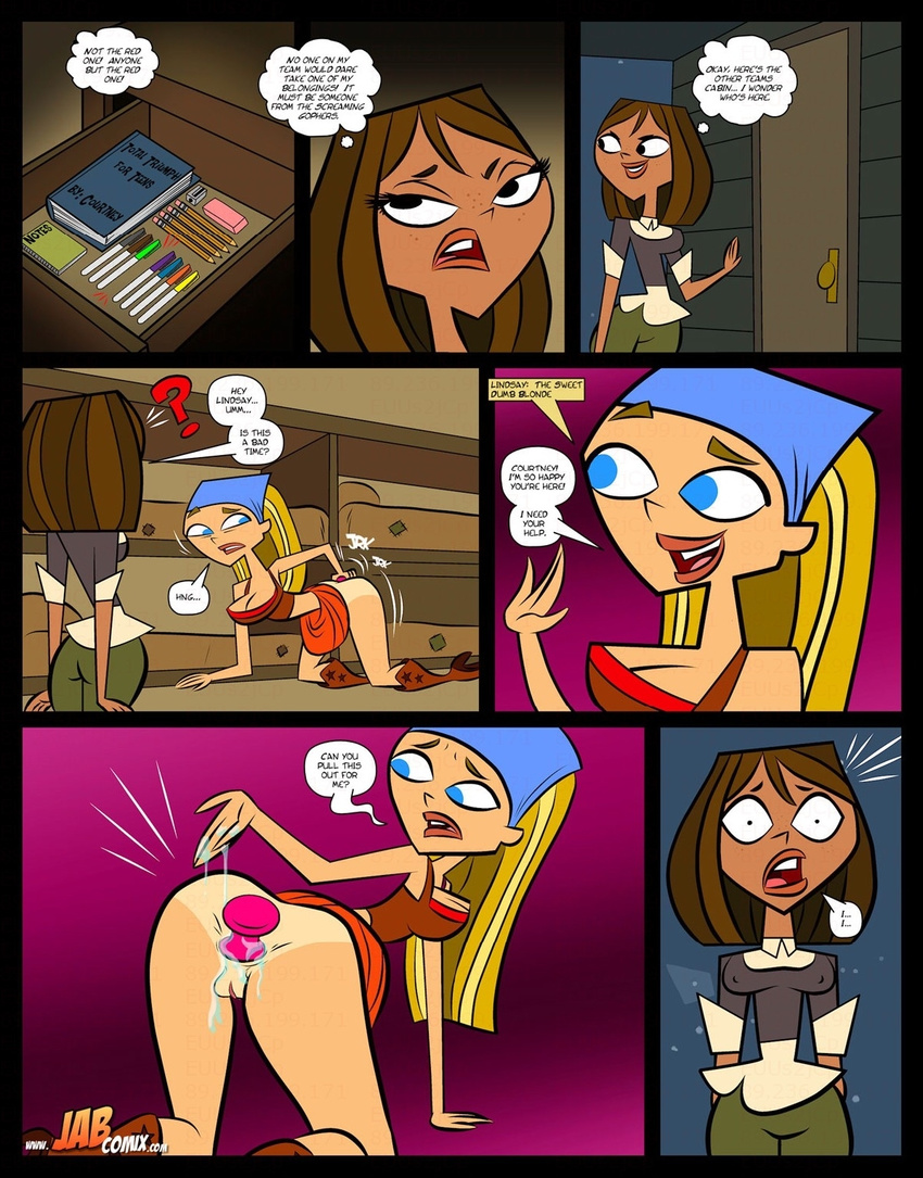 courtney jab lindsay tagme total_drama_island